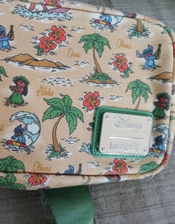 Loungefly Handbags - NWT DISNEY LOUNGEFLY LILO AND STITCH ALOHA MAP HARD TAG BELT BAG